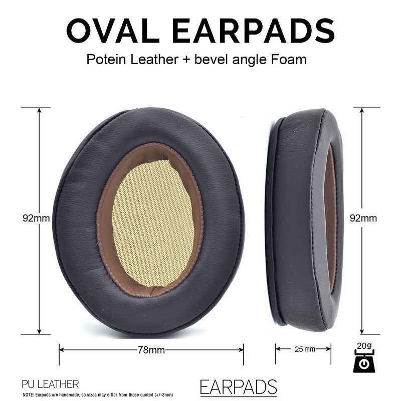 defean Momentum 2 Ear Pads - Replacement Ear Cushion Compatible with Sennheiser HD1 Momentum 1 Momentum 2.0 (M2) Wireless Over Ear Headphones - Image 2