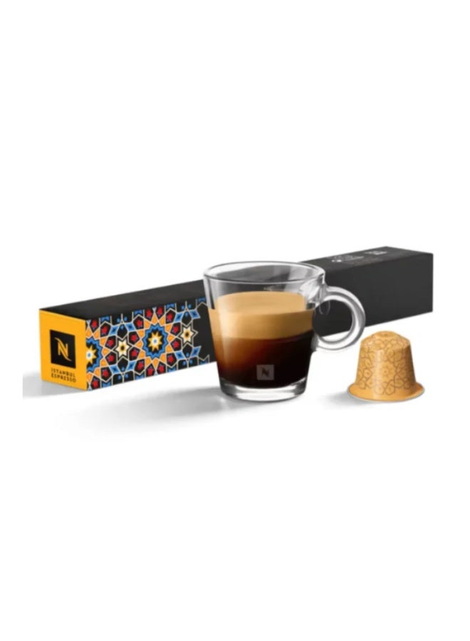 Nespresso Nespresso - Istanbul Espresso 10 Capsules 