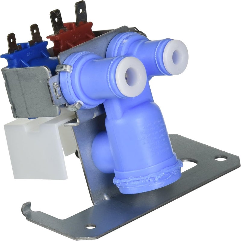 ERP قطعة غيار ERP - صمام مدخل المياه ثنائي الملف اللولبي لثلاجة GE WR57X10051 - Image 1