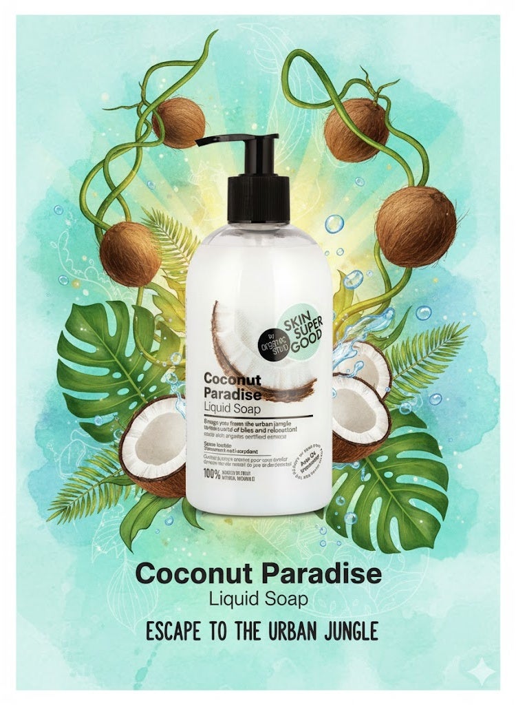 Organic Shop صابون سائل جنة جوز الهند من أورجانيك شوب 500 مل - Image 2