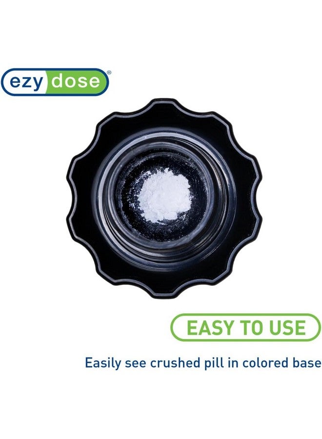 إيزي دوز أداة طحن وسحق حبوب الفيتامينات والأقراص من إيزي دوز، تسحق الأدوية بسهولة إلى مسحوق ناعم، تتميز بحجرة تخزين، تصميم سهل الاستخدام، قد يختلف اللون، صغيرة الحجم، خالية من مادة بيسفينول أ. - Image 4