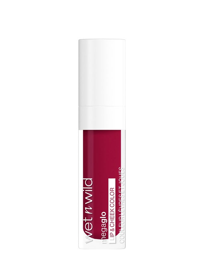 Wet N Wild Mega Glo Liquid Lip And Cheek Berry True - Image 1