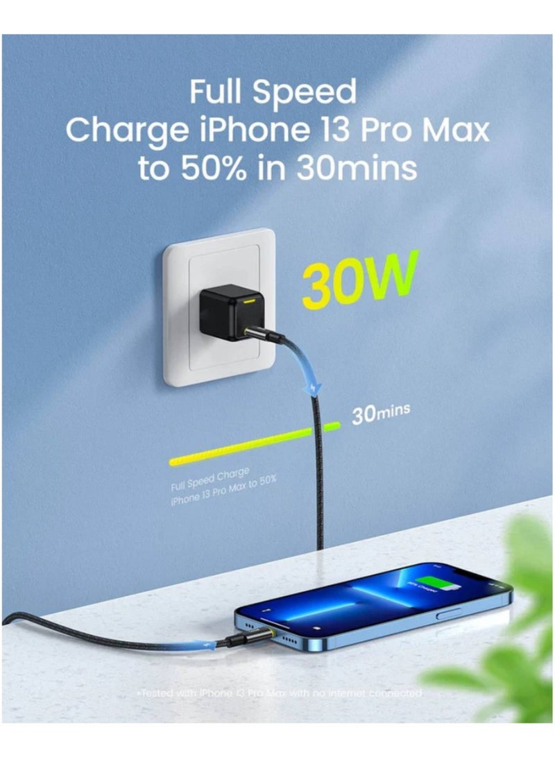 AROAQ AOHI Magcube 30W PD Fast Charger with 3FT C-C Cable - Image 2