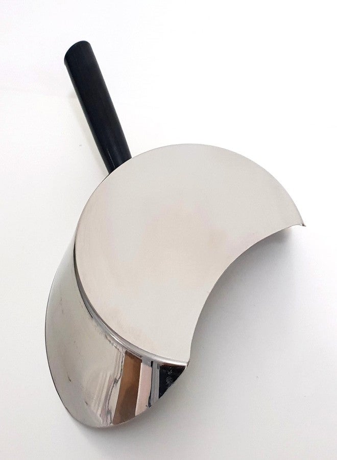 DLK - Stainless Steel Meat Catch Pan for Kebab Cutting - Turkish Shovel, Kebab Shovel for Gyro, Doner - 11in, Silver - Image 5
