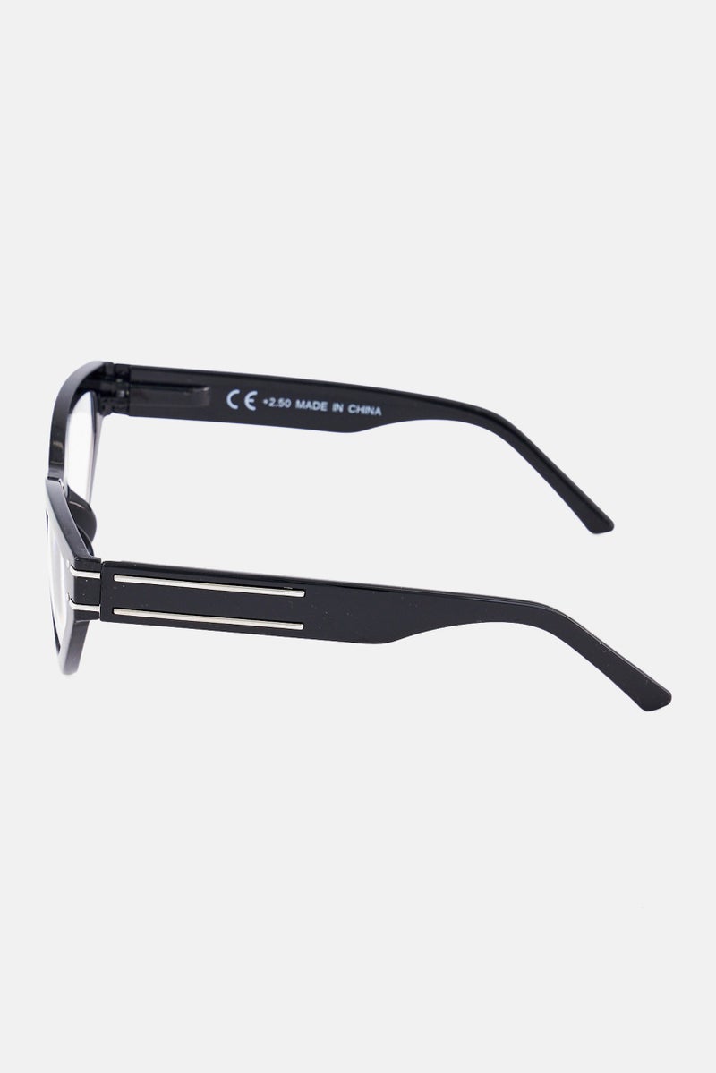 A & A Glasses Men WRS7268S1 Aviator Reading Glass, Black - Image 4