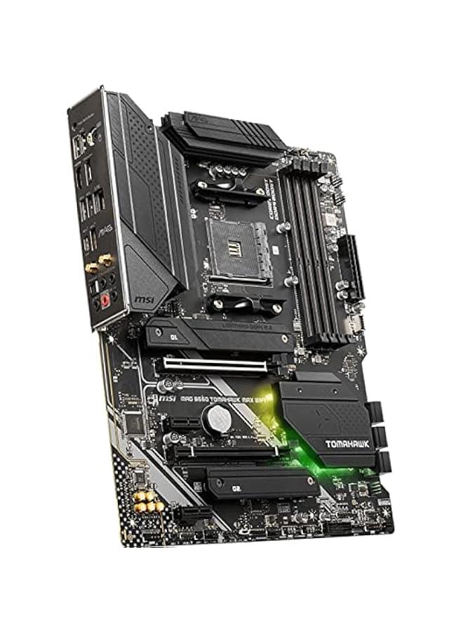 Arabest MSI MAG B550 Tomahawk MAX WiFi Gaming Motherboard for AMD Ryzen 5000 Series CPUs, AM4 Socket, DDR4 RAM, PCIe 4.0 Support, 6Gb/s SATA, M.2 Slot, USB 3.2 Gen 2 Ports, HDMI/DP Outputs, Wi-Fi 6E and Blu  - Image 4