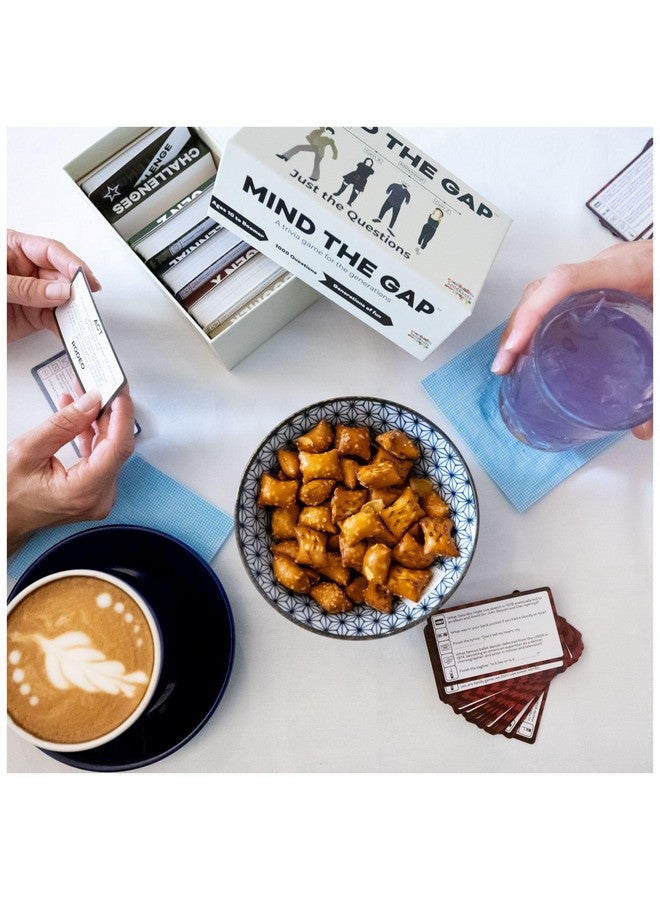 Spin Master Games, Mind the Gap Just the Questions, Expansion Pack With 1000 New questions For All Generations + 50 New Challenge Cards - Image 4