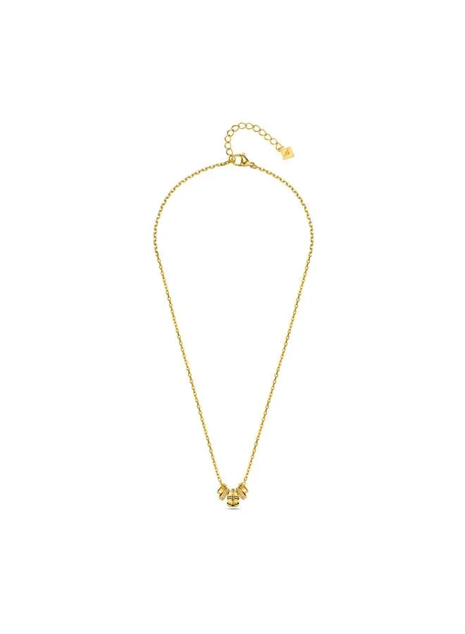 CERRUTI 1881 Tiziana Gold Plated Stainless Steel Pendant Necklace for Women