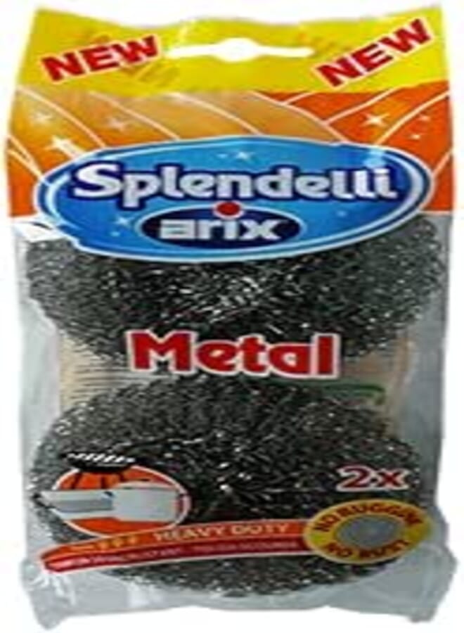 Arix Splendidly 2-Pack Silver Scourer (561)