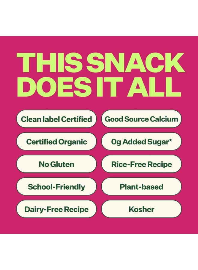 Yumi Organic Smoothie Melts (6 ct. Strawberry Kale), Toddler and Kids Snacks, Gluten-Free, No Added Sugar, 4 Real Fruits and Vegetables, Healthy Snack, School Safe for Kids Lunch Boxes (Strawberry Kale) - Image 5