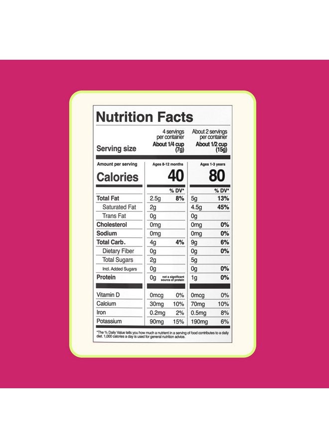 Yumi Organic Smoothie Melts (6 ct. Strawberry Kale), Toddler and Kids Snacks, Gluten-Free, No Added Sugar, 4 Real Fruits and Vegetables, Healthy Snack, School Safe for Kids Lunch Boxes (Strawberry Kale) - Image 4