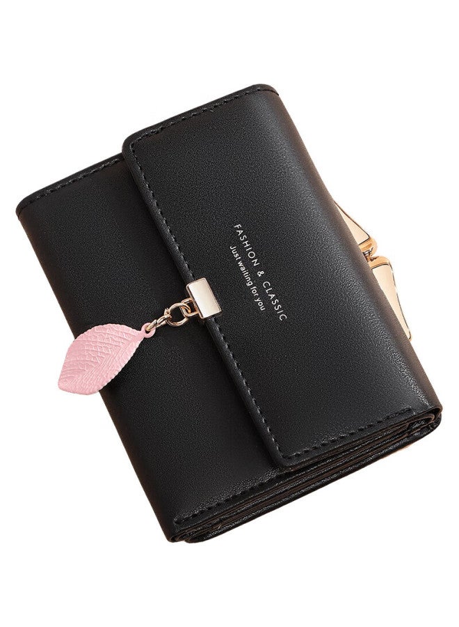 Yuyula Leather Short Women's Wallet, Mini Coin Purse, Multi-card Slots, Multifunctional Leather Clutch, Luxury Handbag For Wome - Image 3