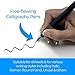 Zieler Introductory Calligraphy Pen Set 3 Nibs 1 Pen with 3 Ink Cartridges - Image 3