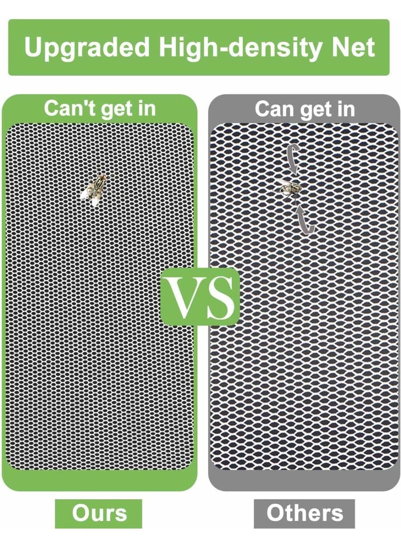 VKL Large Food Cover,6 Pack Mesh Food Tent,17"x17",White Nylon Covers,Pop-Up Umbrella Screen Tents,Patio Net for Outdoor Camping, Picnics, Parties,BBQ,Collapsible and Reusable - Image 3