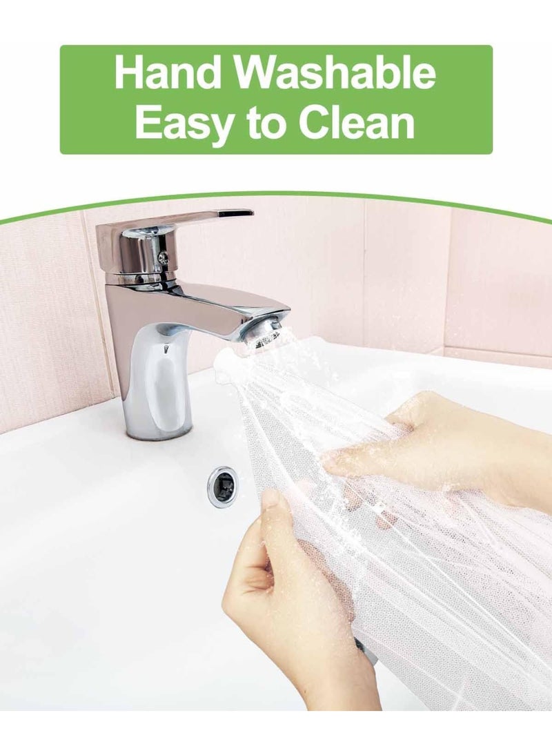 VKL Large Food Cover,6 Pack Mesh Food Tent,17"x17",White Nylon Covers,Pop-Up Umbrella Screen Tents,Patio Net for Outdoor Camping, Picnics, Parties,BBQ,Collapsible and Reusable - Image 5