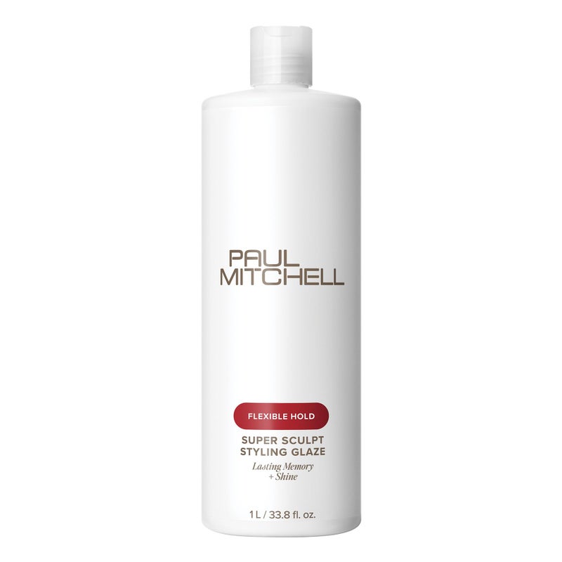 Paul Mitchell Super Sculpt Styling Glaze, Flexible Hold, Lasting Memory + Shine, For All Hair Types, 33.8 fl oz - Image 1