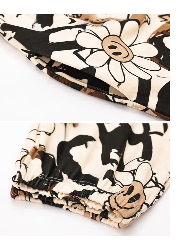 MIIOW Cotton Men's Long Sleeved And Long Pants Home Suit Set - Image 3