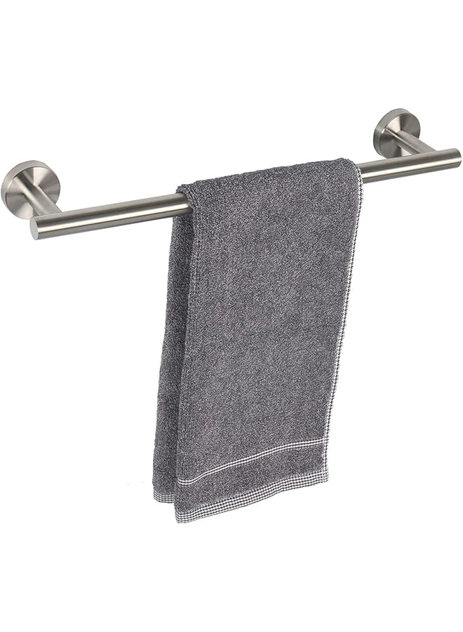 S-TOP Bath Towel Bar - Thicken SUS304 Stainless Steel Bathroom Towel Holder, Towel Rod for Bathroom Heavy Duty Wall Mounted Towel Rack Hanger (16IN, Brushed Nickel) - Image 1