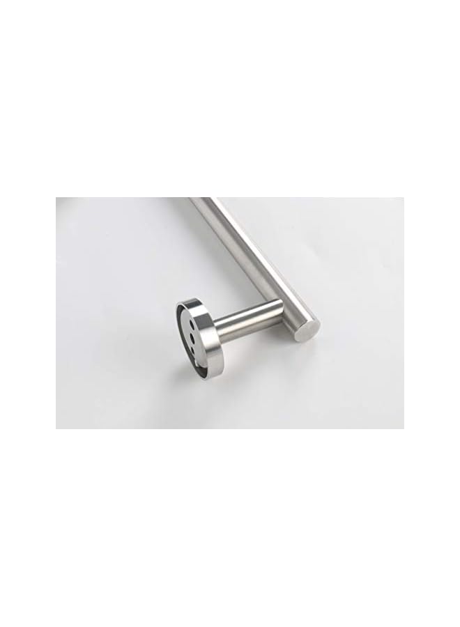 S-TOP Bath Towel Bar - Thicken SUS304 Stainless Steel Bathroom Towel Holder, Towel Rod for Bathroom Heavy Duty Wall Mounted Towel Rack Hanger (16IN, Brushed Nickel) - Image 5