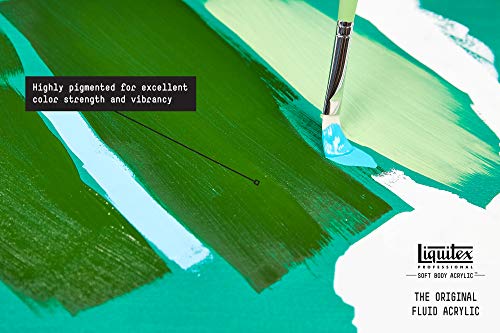Liquitex Professional Soft Body Acrylic Paint, 59ml (2-oz) Bottle, Hooker's Green Hue Permanent - Image 5