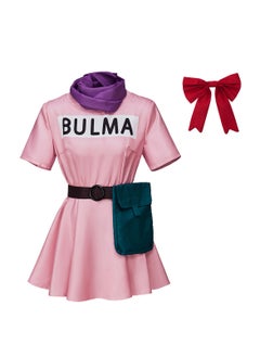 Dragon Ball Z Bulma Costume Animation Cosplay Performance Costume Stage Dress Up Costume