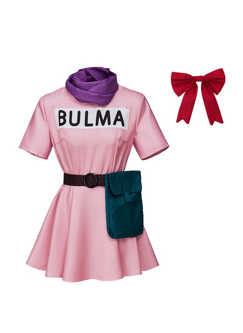 Generic - Dragon Ball Z Bulma Costume Animation Cosplay Performance Costume Stage Dress Up Costume - Image 1