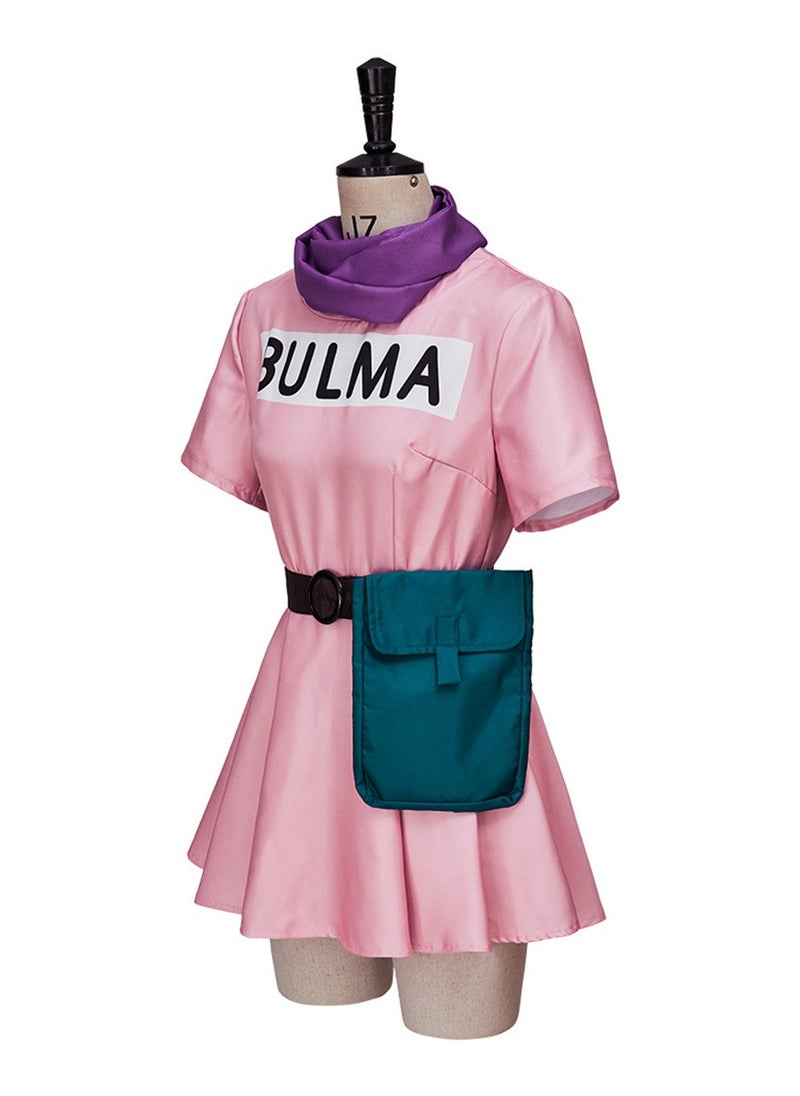 Generic - Dragon Ball Z Bulma Costume Animation Cosplay Performance Costume Stage Dress Up Costume - Image 1