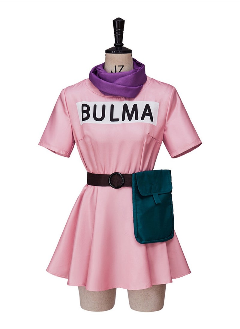 Generic - Dragon Ball Z Bulma Costume Animation Cosplay Performance Costume Stage Dress Up Costume - Image 1