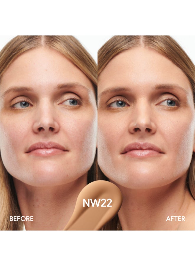MAC studio radiance high coverage serum foundation nw22 Beige - Image 3