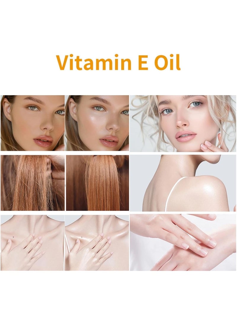 KASTWAVE Vitamin E Oil for Skin, 100% Pure & Natural,  Massage Oil, Boost Collagen for Moisturized, Youthful-looking Skin, Repair Dry, Damaged Skin, Moisturizing Skin, Faces and Nails  - Image 2