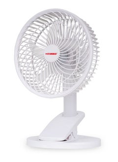 Stargold 8 Inch Rechargeable Table Fan Clip Fan Ceiling Fan With LED Light  - Image 1