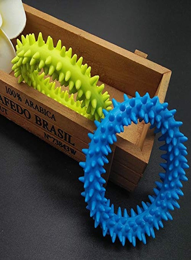 PINDIA 1 Pc Spike Soft Rubber Ring for Chewing and Teething Toy - Random - Image 2