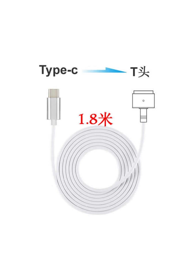 Suitable For Apple Laptop Charging Cable Typec To Macbook Conversion Cable Type-c Female To Macsafe2 - Image 1