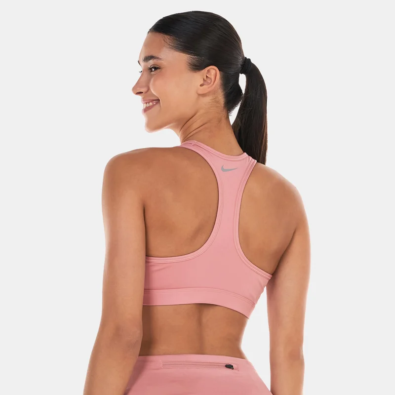 Nike Women's Swoosh Medium-Support Graphic Training Sports Bra