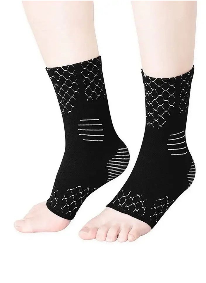 Evolve - Evolve Pair Of Ankle Brace For Stability Support Compression And Recovery With Outsole Grip - Image 1
