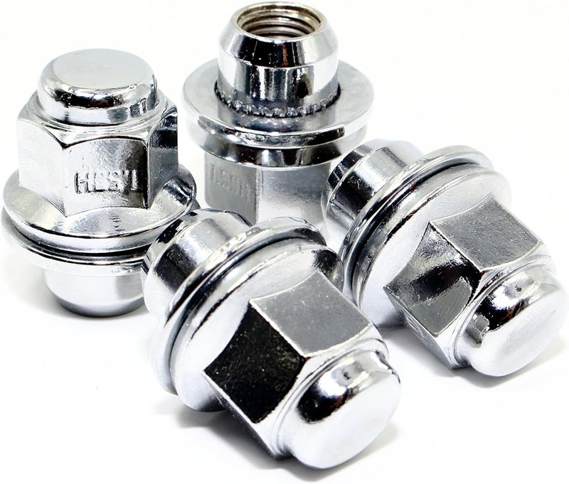 Veritek Performance Set of 20 Chrome Lug Nuts for Lexus Toyota Scion - Image 1