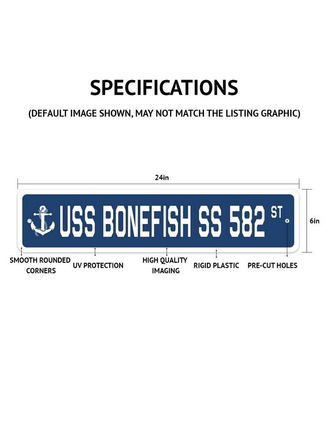SignMission Chief Warrant Officer Street Sign Us Army Navy Cwo W2 ; Indoor Outdoor ;  24" Wide Plastic Sign  - Image 3