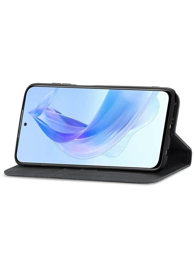 The Bros Phone Case For Honor 90 Lite Retro Skin Feel Magnetic Flip Leather Phone Phone Case - Image 4