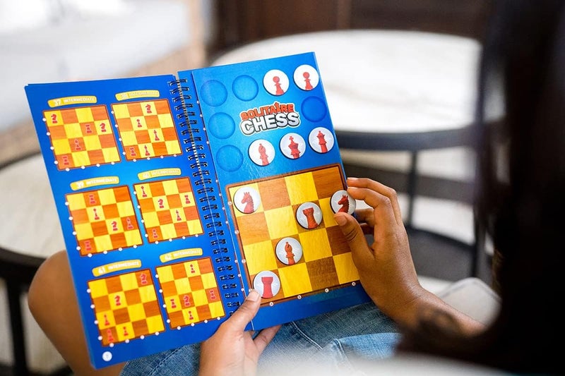 ثينك فان لعبة شطرنج مغناطيسية من ThinkFun - لعبة منطق وتعليمية مناسبة للأطفال والبالغين من عمر 8 سنوات فما فوق، تطور مهارات التفكير المنطقي والإبداع والتفكير الإبداعي. - Image 3