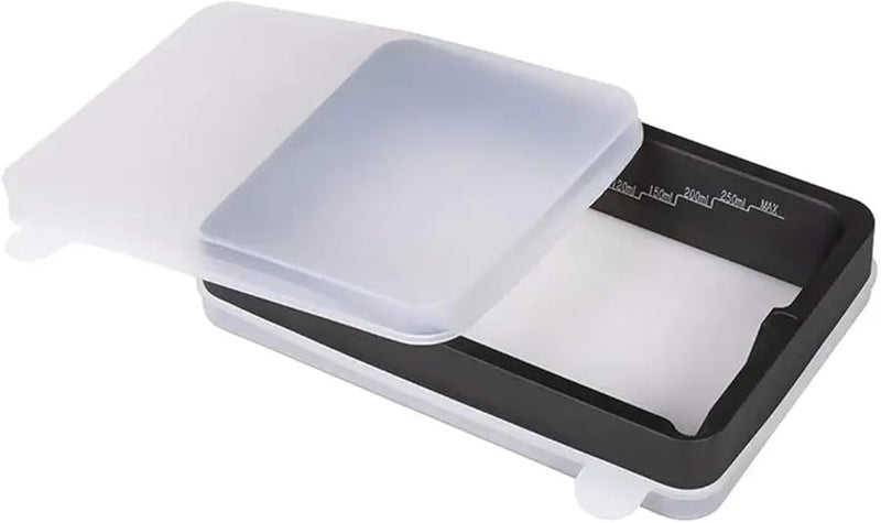 حوض راتنج طابعة ثلاثية الأبعاد من الألومنيوم المؤكسد، مجموعة من قطعة واحدة مع فيلم FEP مثبت مسبقًا وغطاء حلقة فولاذية - Image 2