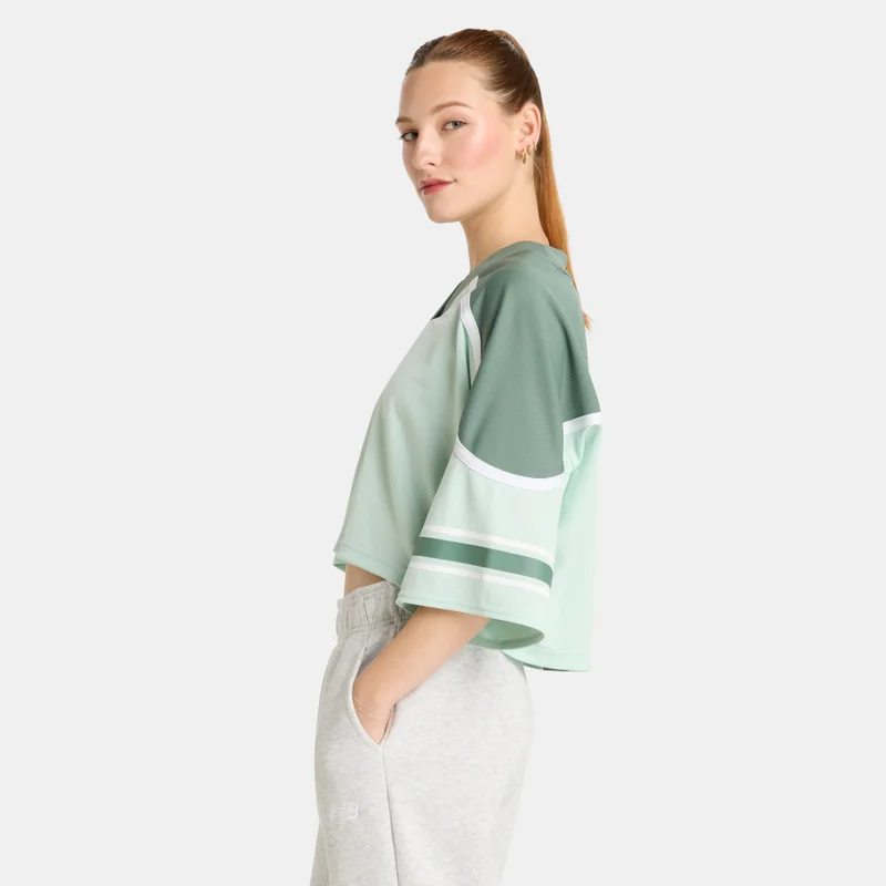 New Balance Women's Jersey Mesh T-Shirt
