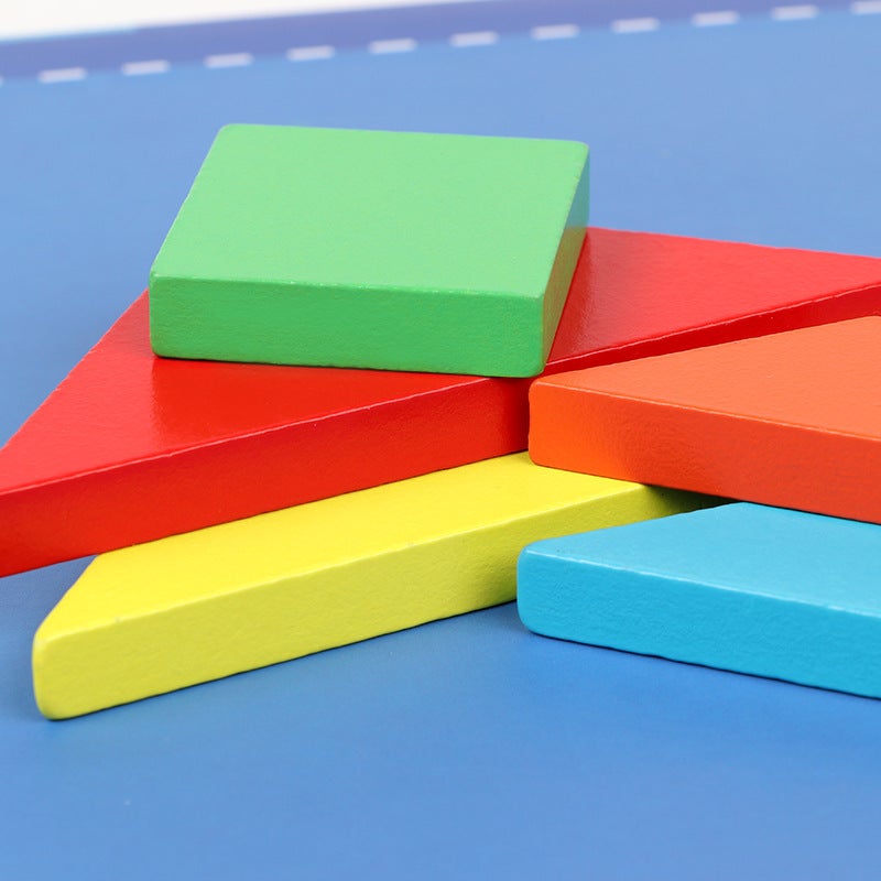 Early Children' S Wooden Magnetic Building Blocks Book Jigsaw Puzzle Jigsaw Puzzle For Grade Two Students - Image 5
