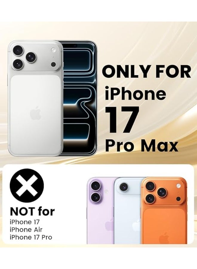 iPhone 17 Pro Max Case with Card , Wallet Case with Clear Card Slot, Ultra Slim Soft TPU Silicone Case Anti-Scratch Shockproof for iPhone 17 Pro Max - Image 5