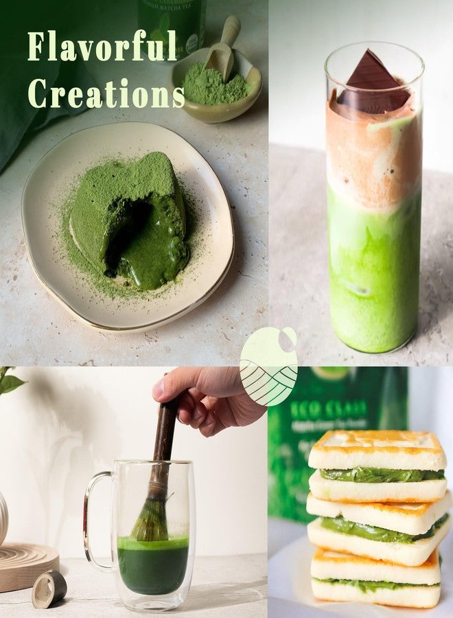 Midori Spring Matcha Powder for Drinks, Sweets and Tea Ceremonial Emerald 100g - Image 5