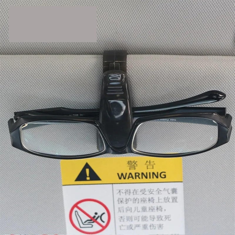 QASULER Car Organizer Glasses Holder for Tesla Model 3 - Image 5