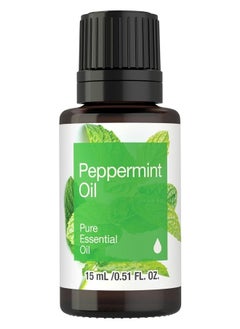 Peppermint Essential Oil | .51 fl oz (15mL) | for Massage, Bath & Diffuser | by Horbaach