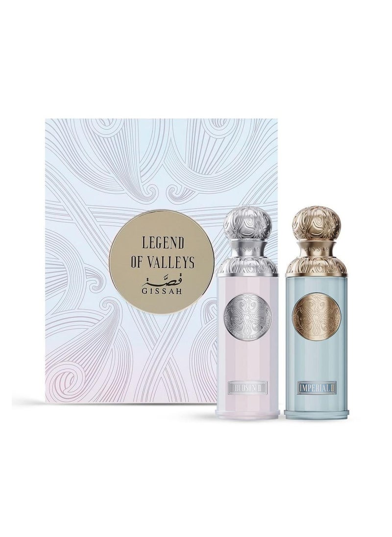 قصة مجموعة عطور قصة ليجند اوف فاليز - 2 × 90 مل  - Image 1
