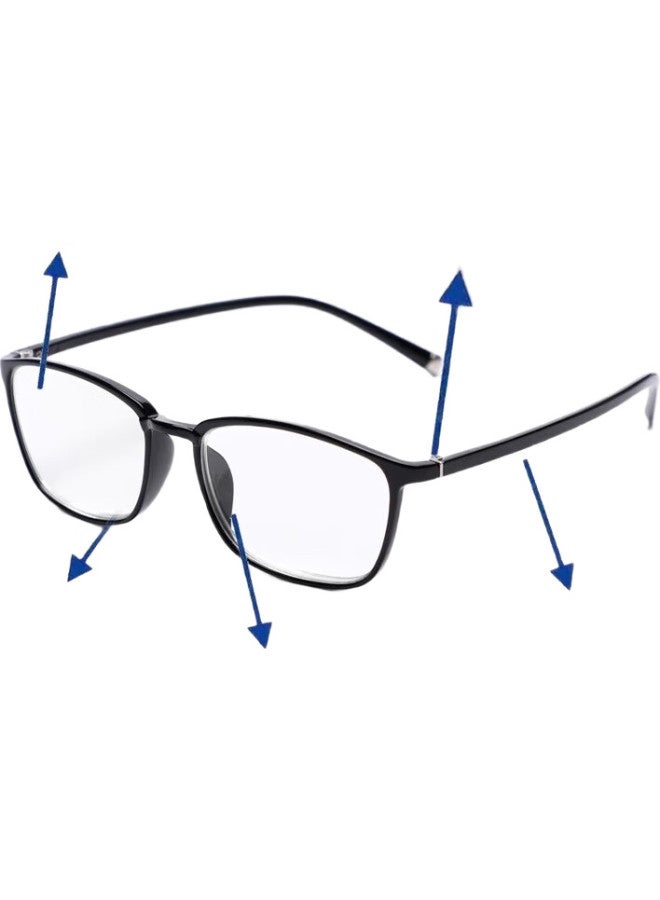 Lesca Lunetier German Imported Lenses Reading Glasses For Men And Women, High-Definition Ultra-Light Fashionable Anti-Blue Light Presbyopic Glasses For Elderly, Resin Reading Glasses - Image 3