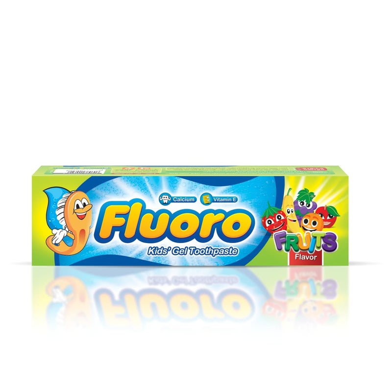 Fluoro Kids Toothpaste with Fruit Flavour 50gm