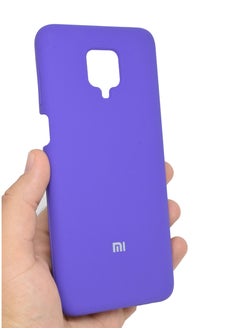 جنرال جراب Redmi Note 9S غطاء واقٍ من السيليكون مع بطانة داخلية من الألياف الدقيقة متوافق مع Xiaomi Redmi Note 9S  - Image 2